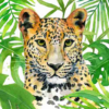Tropical Leo papírszalvéta 33x33cm, 20db-os