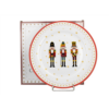 Porcelán tányér 27cm Christmas Nutckracker
