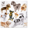 Papírszalvéta 33x33cm, 20db-os - Dogs Happiness