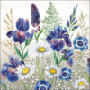 Mixed Meadow Flowers papírszalvéta 33x33cm, 20db-os