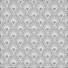 Art Deco Silver White papírszalvéta 33x33cm, 20 db-os