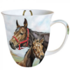 Porcelán bögre - 400ml - Horse Love