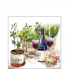 Wine &amp; Herbs papírszalvéta 25x25cm, 20db-os