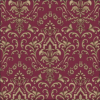 Baroque ornament bordeaux papírszalvéta 33x33cm, 20db-os