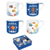 Porcelán bögre 4db-os 300ml dobozban, Aquarium,  Atmosphere