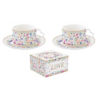 R2S.3106MAMO Porceláncsésze+alj 240ml, 2 személyes, dobozban, Mon Amour