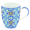 Porcelán bögre - 350ml - Maiolica Blue