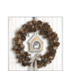 Pine Cone Wreath papírszalvéta 25x25cm,  20 db-os
