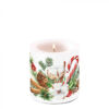Krácsonyi gyertya - 8x7,5cm - Christmas arrangement