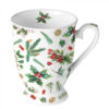 Porcelán bögre - 250ml - Winter greenery