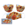 H.C.021-9810 Textilmaszk 18,5x13,5cm, polyester, Vah Gogh:Napraforgók (nem orvosi célra)