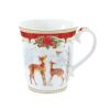 Porcelán bögre - 275ml - Christmas Melody