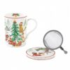 Porcelán bögre szett - 350ml - Christmas Gang