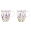 Porcelán bögre szett - 350ml - Lavender Field