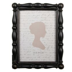 Fekete balusztrádos képkeret