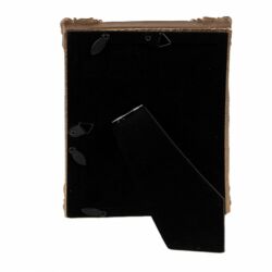 Zöld-arany színű sarokdíszes képkeret