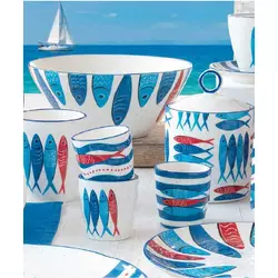 Porcelán csésze és alj - 250ml - Sardine's Party