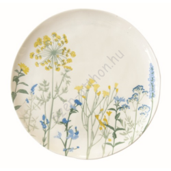 Porcelán lapostányér 26cm