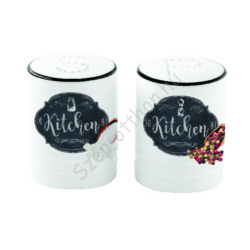 Porcelán só bors szóró szett - Kitchen Basics