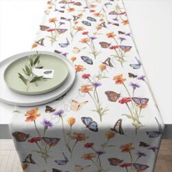 Butterfly garden asztali futó 40x150cm