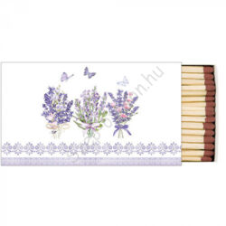 Levendula virágos gyufa Lovely lavender