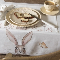 Nyuszis Kötény 70x85cm - Rustic Easter Bunny