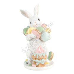 Húsvéti dekoráció - Nyuszi macaronnal