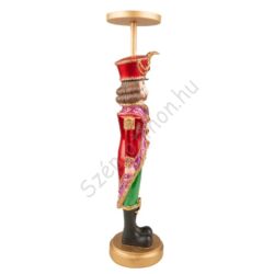 Karácsonyi diótörő - Gyertyatartó - 42cm