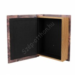 Antik térképes fadoboz szett 3 részes