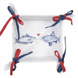 Kenyérkosár - 35x35cm - Sea and Fish