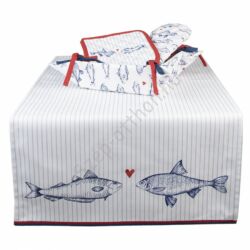 Kenyérkosár - 35x35cm - Sea and Fish