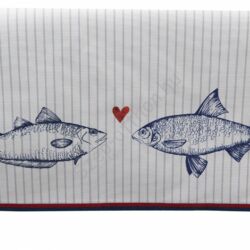 Asztali futó - 50x140cm - Sea and Fish