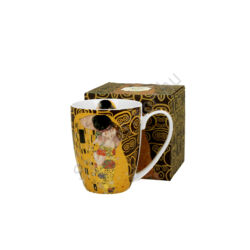 Porcelán bögre - 380ml - Klimt: A Csók