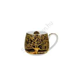 Porcelán bögre - 430ml - Klimt: Életfa