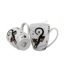 Porcelán bögre szett - 380ml - Charming Cats