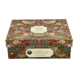 Porcelán eszpresszó  csésze - 110ml - William Morris: Strawberry Thief Red