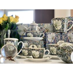 Porcelán bögre - 610ml - William Morris: Pimpernel