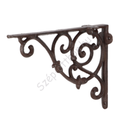 Öntöttvas polctartó konzol