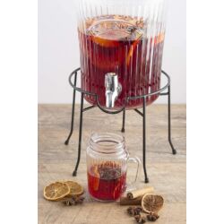 Kilner® szívószálas bögre, piros