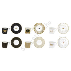 Porcelán espresszo csésze szett - 100ml - Coffee Mania
