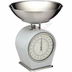 Rozsdamentes acél konyhai mérleg szürke KitchenCraft Living Nostalgia