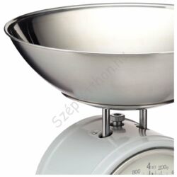 Rozsdamentes acél konyhai mérleg szürke KitchenCraft Living Nostalgia