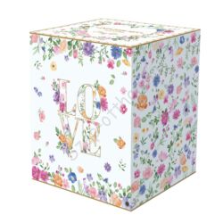 Porcelán szűrős bögre tetővel 350ml Mon Amour