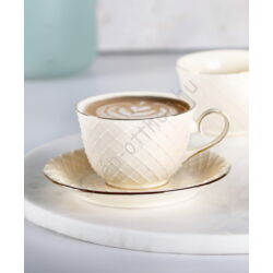Amber porcelán 2 személyes csésze szett - 280ml - Veroni