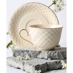 Amber porcelán 2 személyes csésze szett - 280ml - Veroni