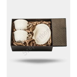 Amber porcelán 2 személyes csésze szett - 280ml - Veroni