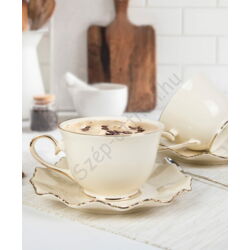Malaga porcelán 6 személyes csésze szett - 250ml - Veroni