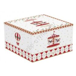 Karácsonyi mintás Porcelán eszpresszós csésze - 80 ml - Christmas Wonderland