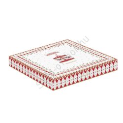 Karácsonyi mintás Porcelán süteményes állvány - Christmas Wonderland