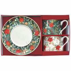 Karácsonyi porcelán csésze szett - 240ml - Christmas Joy